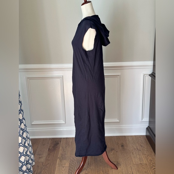 DKNY Jeans Sleeveless Hooded Midi Dress size Small - Picture 4 of 10